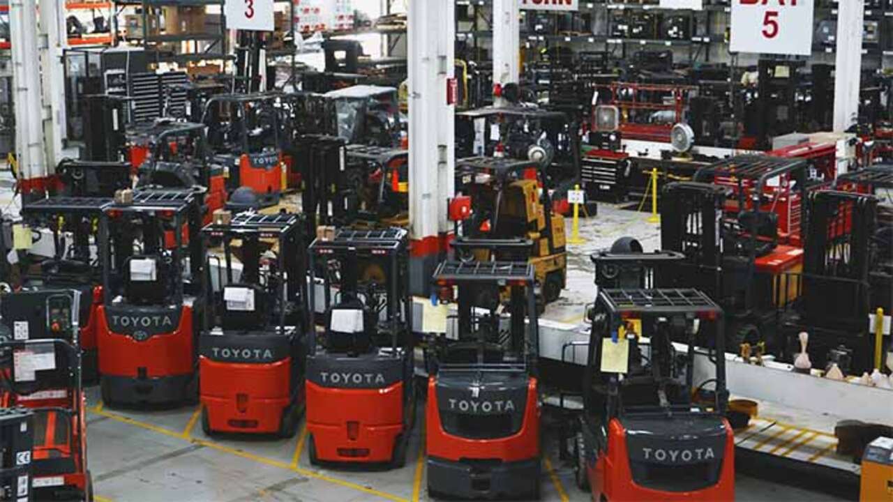 forklift rentals michigan