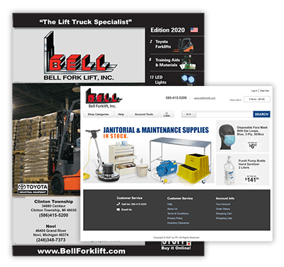 Mariotti® Compact Forklifts | Bell Forklift | MI Forklift Dealership