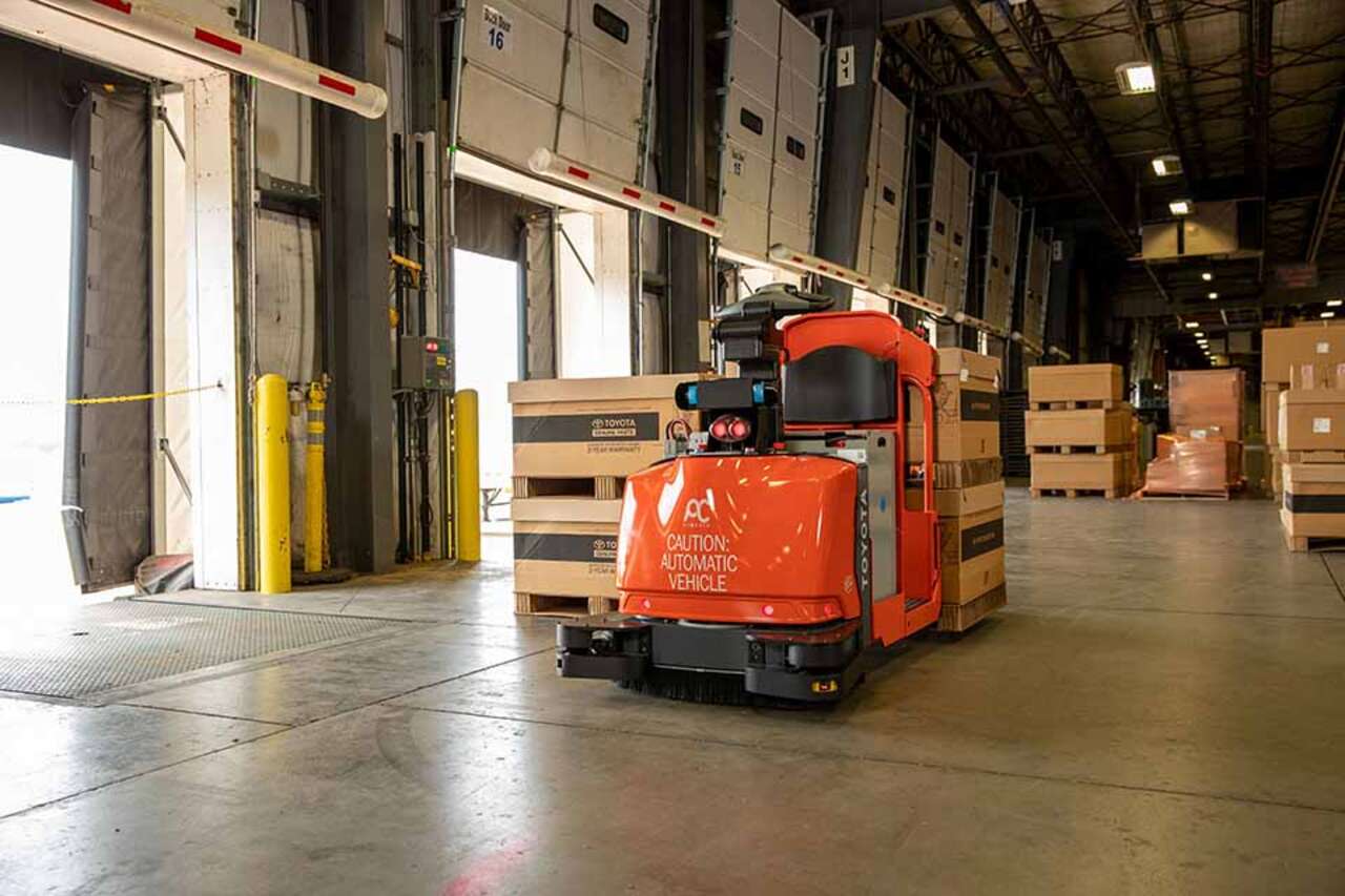 Toyota Forklift Dealer Mi Agv Center Control Pallet Jack Warehouse Settings