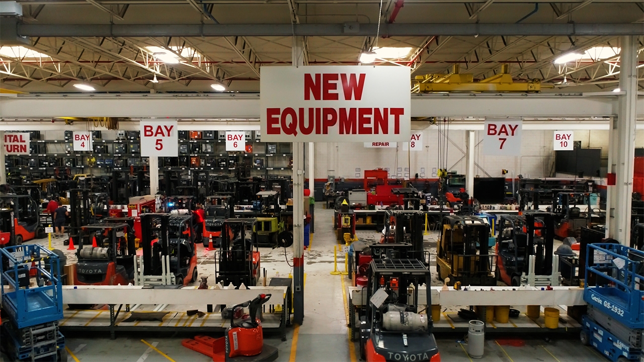 New Warehouse Equipment Michigan