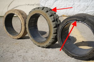 Forklift tires